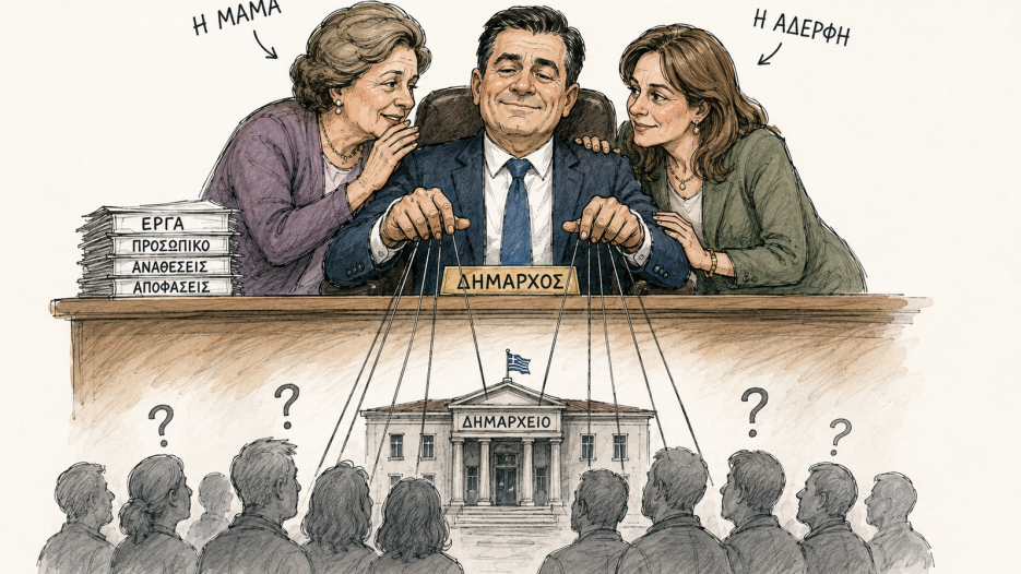 Οικογενειακό «στρατηγείο» σε δήμο; Καταγγελίες που προκαλούν θύελλα