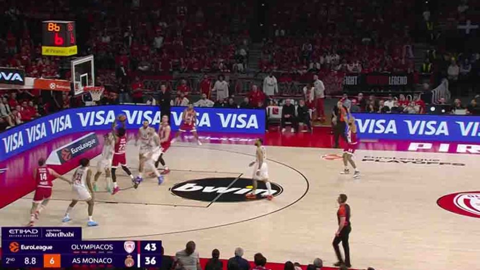 Ολυμπιακός: Το “Bartzokas Ball” και η μπασκετική κυριαρχία απέναντι στη Μονακό