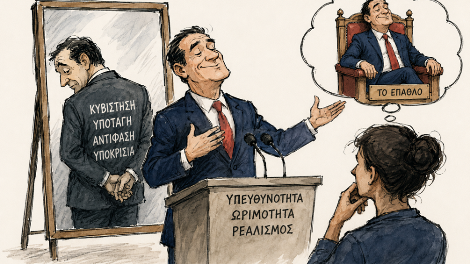 Η κοινωνία του ανάποδου: όταν το ψέμα βαφτίζεται αρετή