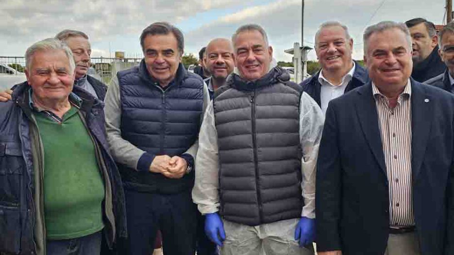 Αγροτική ανάπτυξη και υποδομές στο επίκεντρο επίσκεψης Μ.Σχοινά στη Νέα Προποντίδα