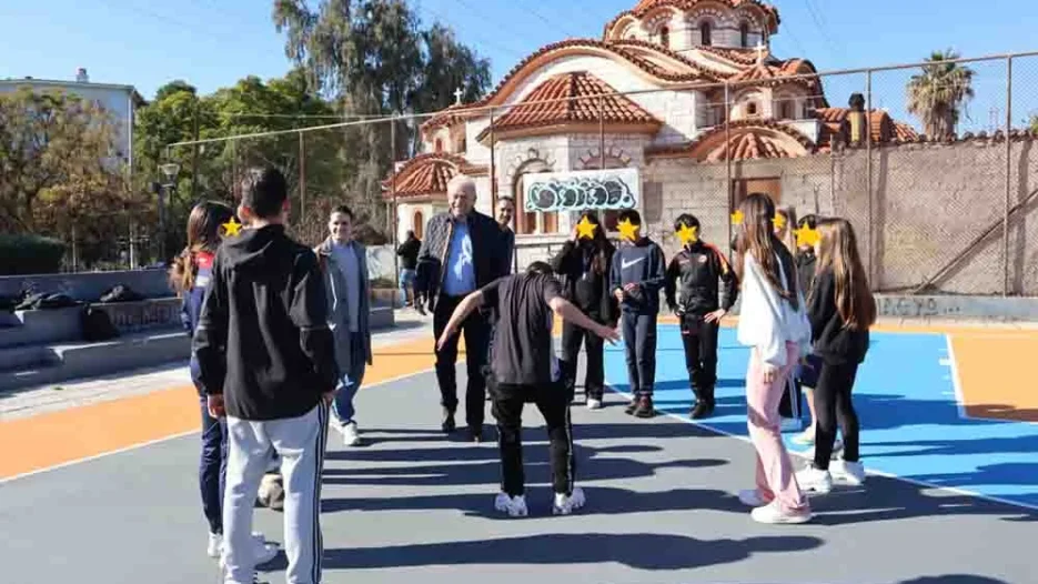 Ανοιχτά γήπεδα, ανοιχτοί ορίζοντες για τη νεολαία του Αιγάλεω - Αναβαθμίζονται οι Αθλητικοί Χώροι στον Άγιο Ελευθέριο
