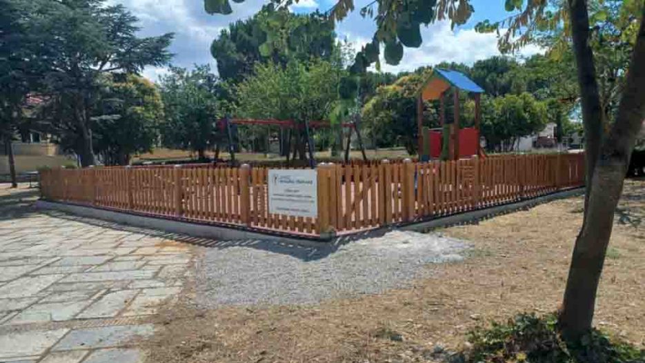 Νέα παιδική χαρά στην Οινόη: Η αναγέννηση ενός δημόσιου χώρου με επίκεντρο τα παιδιά