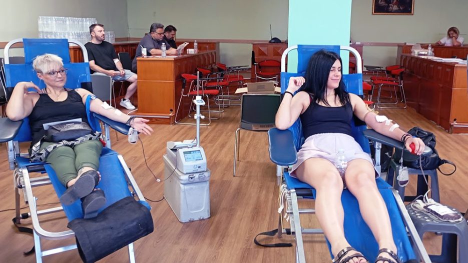 400 νέες μονάδες αίματος ενίσχυσαν την κοινωνική ασπίδα του δήμου Νεάπολης-Συκεών