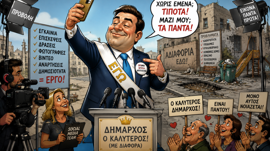 Οι δήμαρχοι του φαίνεσθαι και η αυτοδιοίκηση της προσωπικής προβολής και του «Εγώ»