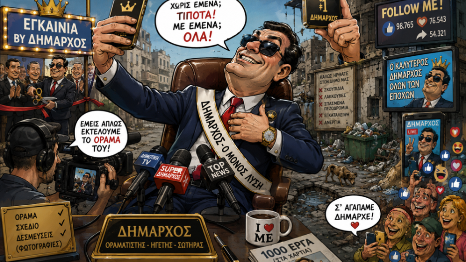 Οι δήμαρχοι-σταρ ως influencers εξουσίας και η παρακμή της Αυτοδιοίκησης της ουσίας